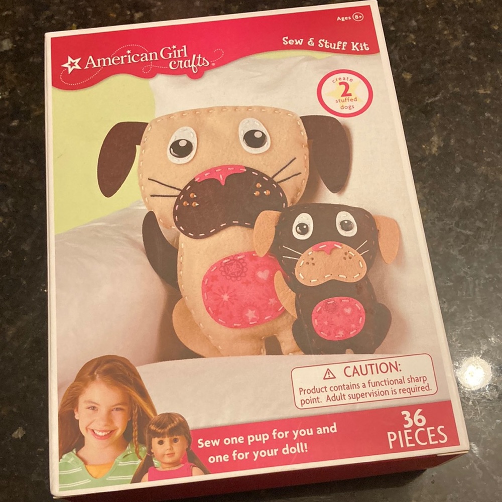 American Girl sew & stuff kit